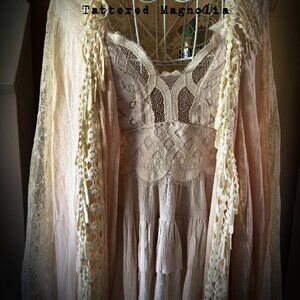 New Ivory Lace Spaghetti Strap Cami Top Adella Style